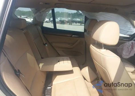 2012 BMW X3 xDrive35I из США, поврежденный, VIN 5UXWX7C5XCL737410